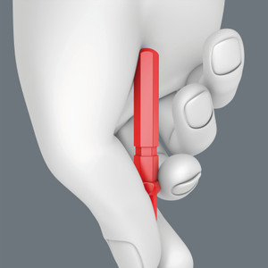 Wera Kraftform Kompakt VDE Insulated Interchangeable Blades, Robertson Square (68 i)