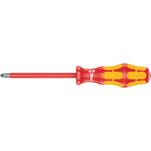 Wera Kraftform Plus VDE Insulated Screwdrivers, Phillips (162 i) Wera Kraftform Plus VDE Insulated Screwdrivers, Phillips (162 i)