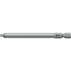 Wera 1/4" Bits, E6, Robertson Square V, 89 mm Long (868/4 V 89)