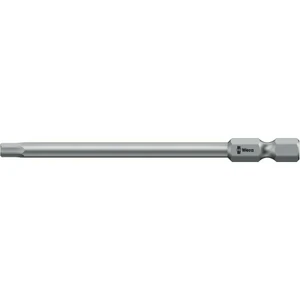 Wera 1/4" Bits, E6, Hex, 89 mm Long (840/4 Z 89)