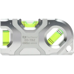 Ebisu ToBi Zero CNC Mini Level, 3-Way, Magnetic, 100 mm / 4" (ED-TBZ)