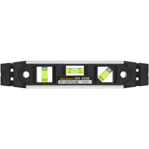 Ebisu G-Torpedo Level, 3-Way, Magnetic, Black, 230 mm / 9" (ED-23GTOLMB)