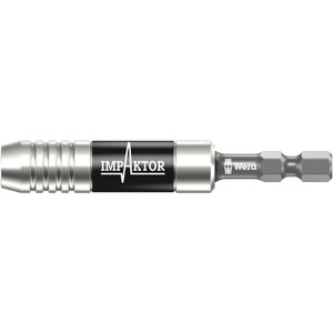 Wera 1/4" Bit Holder, E6, Impaktor, 75 mm Long (897/4 IMP) Wera 1/4" Bit Holder, E6, Impaktor, 75 mm Long (897/4 IMP)