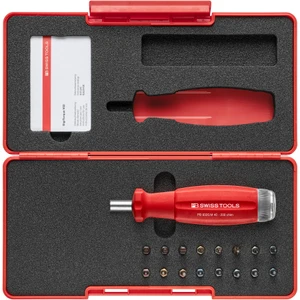PB Swiss DigiTorque V02 Electronic Torque Screwdriver Set, 0.4-2.0 Nm, w/ ToolBox & 16 Bits (PB 9320.Set B2 CBB)