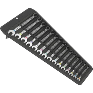 Wera Joker Combination Wrench Set, 15 pcs w/ Storage Case (6003 Joker 15 Set 1)