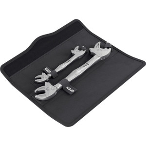 Wera Joker Adjustable Wrench Set, Double-Head, 2 pcs w/ Storage Case (6006 Joker 2 Set 1)