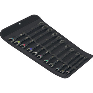 Wera Joker Ratcheting Combination Wrench Set, Black Edition, 11 pcs w/ Storage Case (6000 Joker Black Edition 11 Set 1) Wera Joker Ratcheting Combination Wrench Set, Black Edition, 11 pcs w/ Storage Case (6000 Joker Black Edition 11 Set 1)
