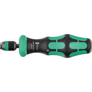 Wera Kraftform Kompakt Ratcheting Bit Screwdriver, Large, Rapidaptor (838 RA-R L)