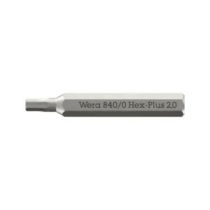 Wera Micro Bits, Hex (840/0 Micro Hex-Plus)
