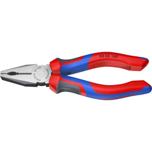 KNIPEX Combination Pliers, Comfort-Grip, 6-1/4" (03 02 160)