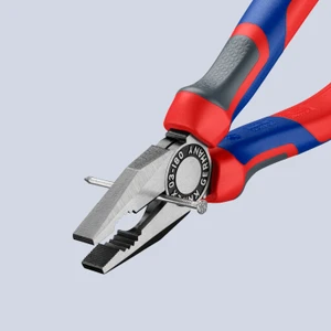 KNIPEX Combination Pliers, Comfort-Grip, 7" (03 02 180)
