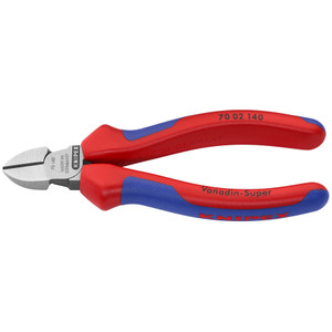 KNIPEX Diagonal Cutters, Multi-Component, 5-1/2" (70 02 140) KNIPEX Diagonal Cutters, Multi-Component, 5-1/2" (70 02 140)