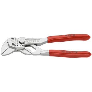 KNIPEX Pliers Wrench, Chrome, Mini 5" (86 03 125)