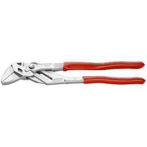 KNIPEX Pliers Wrench, Chrome, 10" (86 03 250) KNIPEX Pliers Wrench, Chrome, 10" (86 03 250)