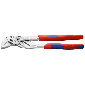 KNIPEX Pliers Wrench, Multi-Component, Chrome, 10" (86 05 250) KNIPEX Pliers Wrench, Multi-Component, Chrome, 10" (86 05 250)