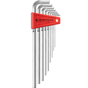 PB Swiss L-Key Set, Hex, Long, 1.5-10 mm (PB 211.H-10)