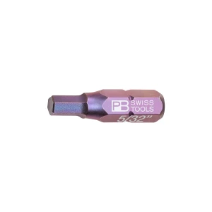 PB Swiss 1/4" Bits, C6, Hex SAE (PB C6.213Z)