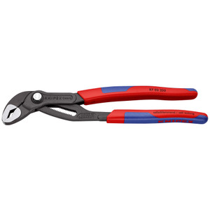 KNIPEX Cobra® Pliers, Multi-Component, 10" (87 02 250)