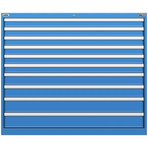 LISTA Drawer Cabinet, 10 Drawer, 47.0" W 28.5" D 39.4" H (MW0900-1001F)