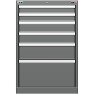 LISTA Stationary Cabinet, 6 Drawer, 22.2" W 28.5" D 33.5" H (MP0750-0602F)