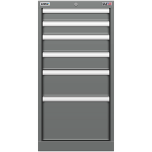LISTA Stationary Cabinet, 6 Drawer, 16.9" W 28.5" D 33.5" H (NW0750-0602N) LISTA Stationary Cabinet, 6 Drawer, 16.9" W 28.5" D 33.5" H (NW0750-0602N)