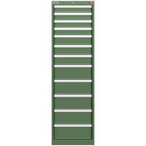 LISTA Drawer Cabinet, 12 Drawer, 16.9" W 28.5" D 57.1" H (NW1350-1234N)