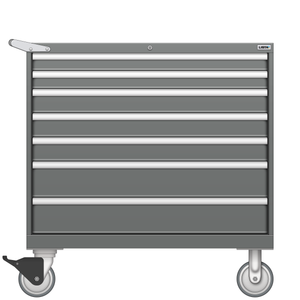 LISTA Mobile Cabinet, 7 Drawer, 40.3" W 28.5" D 41.5" H (HW0750-0703F-M)