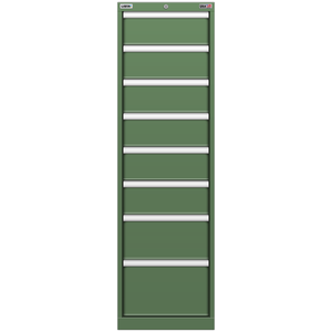 LISTA Stationary Cabinet, Shallow, 8 Drawer, 16.9" W 22.5" D 57.1" H (NS1350-0803N) LISTA Stationary Cabinet, Shallow, 8 Drawer, 16.9" W 22.5" D 57.1" H (NS1350-0803N)