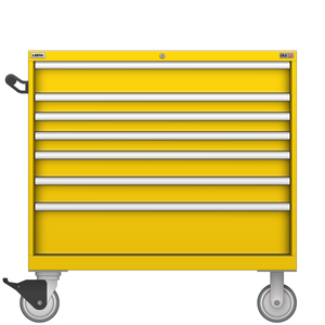 LISTA Technician Series Mobile Cabinet, 7 Drawer, 40.3" W 28.5" D 41.5" H (TSHW750-0722-M)