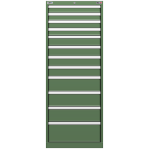 LISTA Drawer Cabinet, 12 Drawer, 22.2" W 28.5" D 57.1" H (MP1350-1201F)