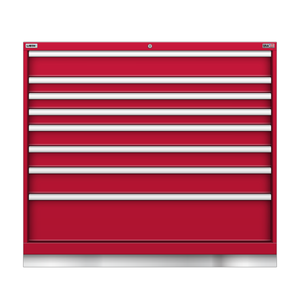 LISTA Technician Series Stationary Cabinet, 8 Drawer, 47.0" W 28.5" D 41.7" H (TSMW900-0808)