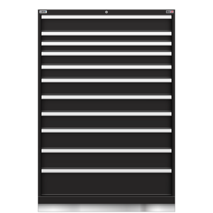 LISTA Technician Series Stationary Cabinet, 11 Drawer, 40.3" W 28.5" D 59.4" H (TSHW1350-1101)