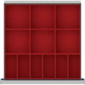 LISTA Cabinet Drawer Interiors, CL, Plastic Bins (CLDR-PB)