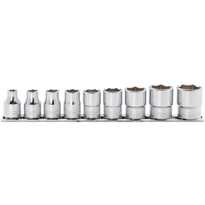 Ko-ken 3/8" Socket Set, 6-Point SAE, 9 pcs (RS3400A/9) Ko-ken 3/8" Socket Set, 6-Point SAE, 9 pcs (RS3400A/9)