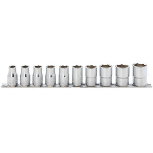 Ko-ken 1/2" Socket Set, 6-Point, 10 pcs (RS4400M/10)