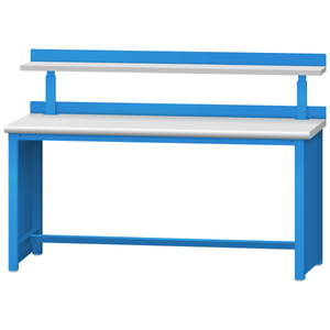 LISTA Technical Workbench, w/ Adjustable Riser Shelf, 72" W x 30" D x 35.25" H (TB3001-7230)