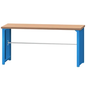LISTA Packing Bench, w/ Roll Holder, 72" W x 30" D x 35.25" H (PS6200-7230)