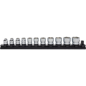 Ko-ken Z-Series 3/8" Socket Set, 6-Point SAE, 1/4-7/8", 11 pcs (RS3400AZ/11)