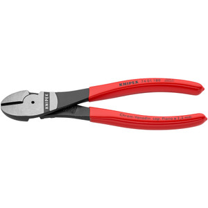 KNIPEX High-Leverage Diagonal Cutters, 7-1/4" (74 01 180)
