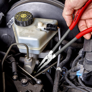 KNIPEX Extra Long Nose Pliers, Needle Nose, 11" (28 71 280)