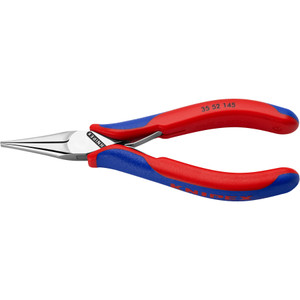KNIPEX Precision Electronics Long Nose Pliers, Flat Nose, 5-3/4" (35 52 145)