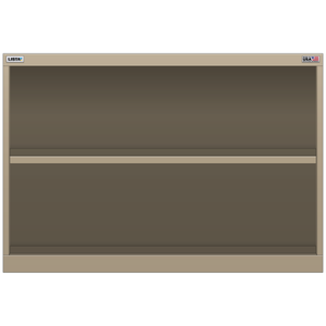 LISTA Shelf Cabinet, 2 Shelf, 40.3" W 22.5" D 27.6" H (X-HS0600-TSC)