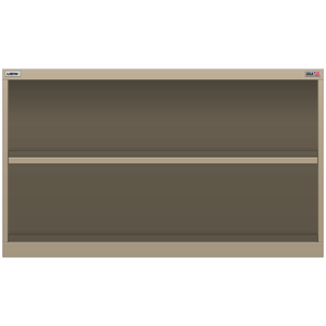 LISTA Shelf Cabinet, 2 Shelf, 47.0" W 22.5" D 27.6" H (X-MS0600-TSC)