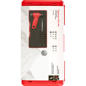 PB Swiss DigiTorque V02 Electronic Interchangeable Blade Torque Driver Set, 3.4-16 Nm, w/ ToolBox (PB 9325.Set B1 CBB)