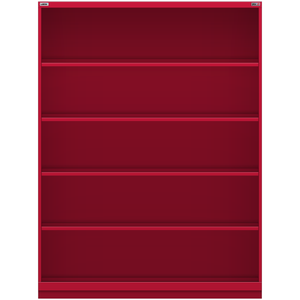 LISTA Tall Shelf Cabinet, 5 Shelf, 56.3" W 28.5" D 74.8" H (TC01-1750DW-00)