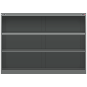 LISTA Shelf Cabinet, Shallow, 3 Shelf, 47.0" W 22.5" D 33.5" H (X-MS0750-TSC)