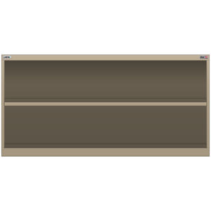 LISTA Shelf Cabinet, 2 Shelf, 56.3" W 28.5" D 27.6" H (X-DW0600-TSC)