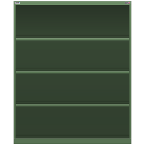 LISTA Shelf Cabinet, 4 Shelf, 47.0" W 28.5" D 57.1" H (X-MW1350-TSC)