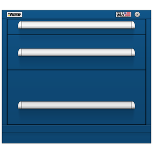 Vidmar Drawer Cabinet, 4 Drawer, 30" W 27.8" D 27" H (SCU1704AL)