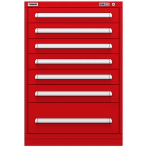 Vidmar Drawer Cabinet, 7 Drawer, 30" W 27.8" D 44" H (SCU2089AL)